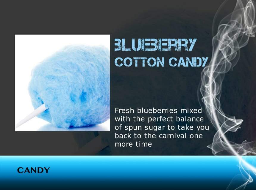 Blueberry Cotton Candy