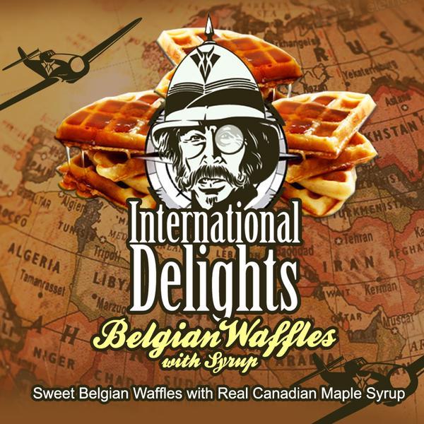 Belgian Waffle & Maple Syrup