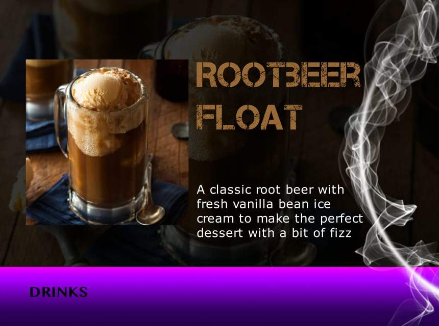 Rootbeer float